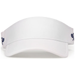 CCV208_Ame_Lulu_Womens_Country_Club_Tennis_Visor_Crossed_Racquets_White