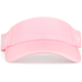 CCV328_Ame_Lulu_Womens_Country_Club_Tennis_Visor_Pink_With_Crossed_Racquets