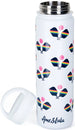 CCWB271 Ame & Lulu Court & Course Pickleball Water Bottle (Rainbow Paddles)