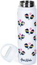 CCWB271 Ame & Lulu Court & Course Pickleball Water Bottle (Rainbow Paddles)