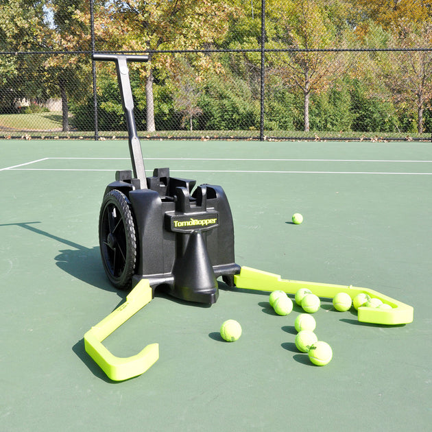 CETH OnCourt OffCourt Tomohopper Portable Tennis Ball Mower