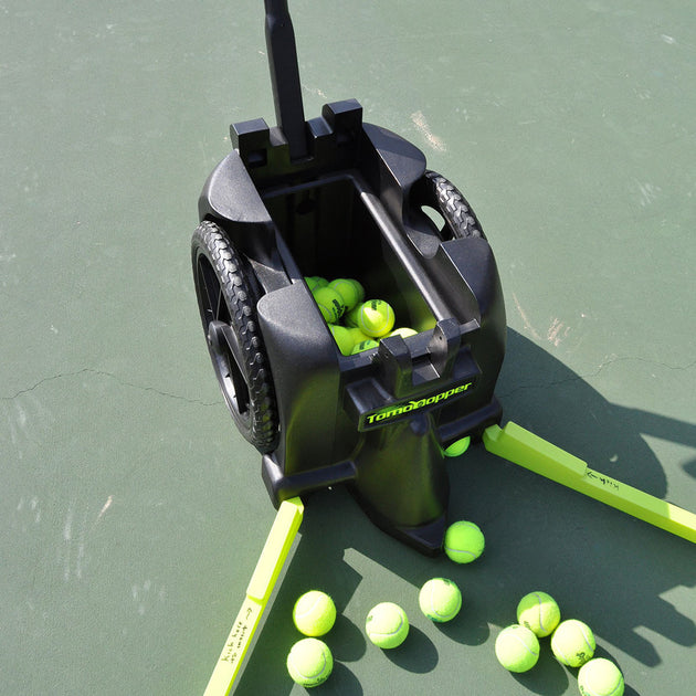 CETH OnCourt OffCourt Tomohopper Portable Tennis Ball Mower