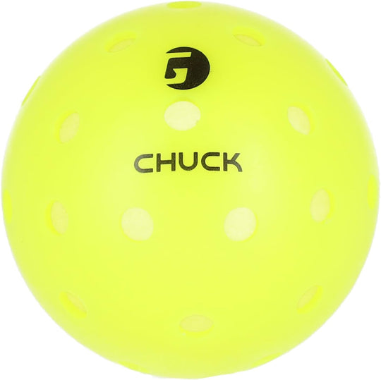 CHUCK10 Gamma Chuck Outdoor Pickleball Balls (3-Pack)
