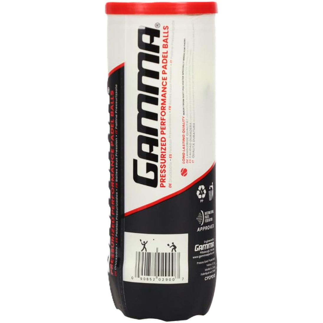 CPZPD10-Can Gamma Pressurized Padel Balls - Can (3 Balls)