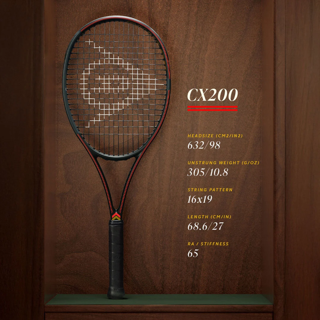 CX25-200BK_Dunlop_CX_200_Limited_Edition_2025_Tennis_Racquet