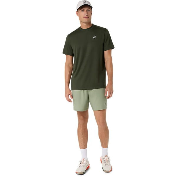 Asics Men's Court SS Tennis Shirt (Vintage Khaki)