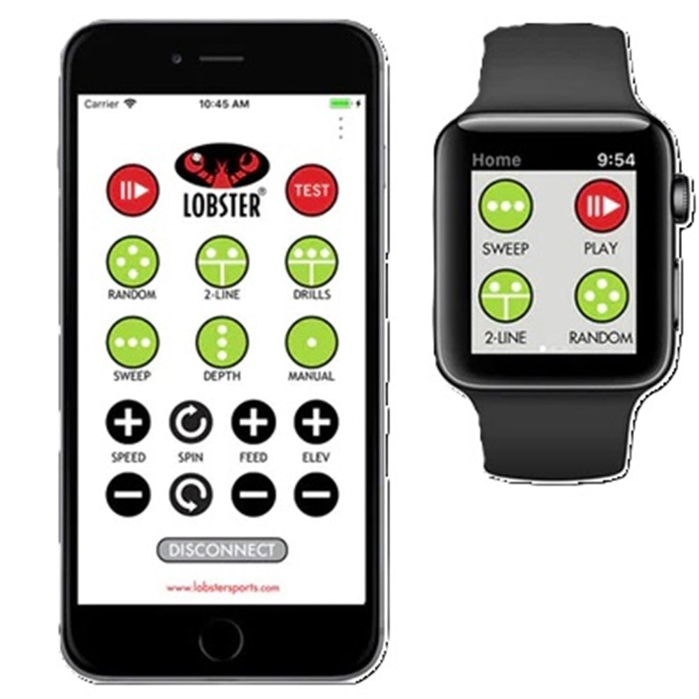 Lobster Phenom Electric Tennis Ball Machine