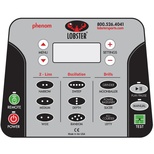 Lobster Phenom Electric Tennis Ball Machine