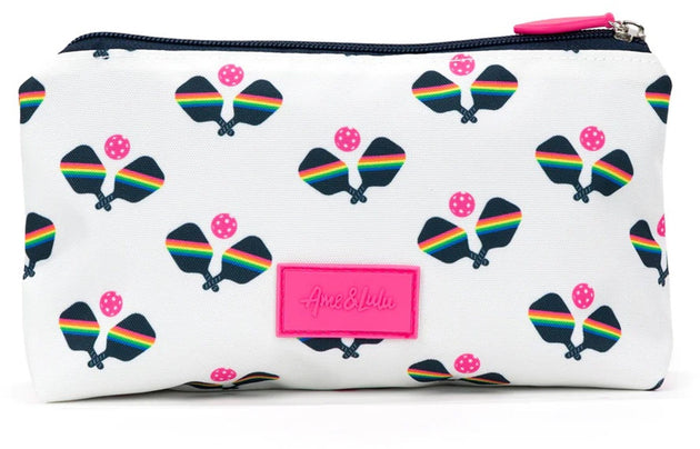 EDP271 Ame & Lulu Everyday Pickleball Pouch (Rainbow Paddles)