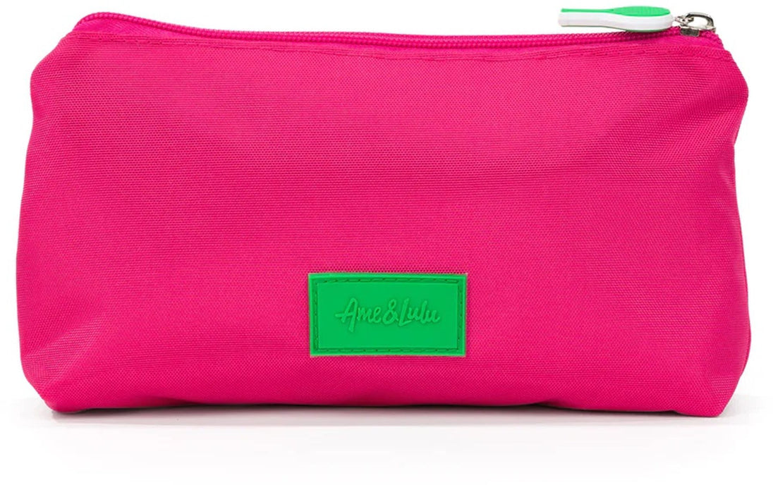 EDP288 Ame & Lulu Everyday Tennis Pouch (Hot Pink Lawn Tennis)