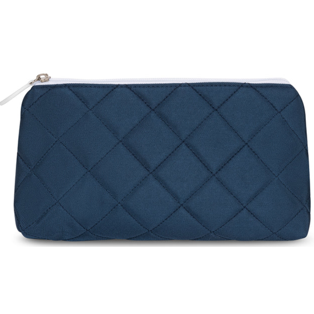 EDP324_Ame_Lulu_Everyday_Tennis_Pouch_Quilted_Navy_White