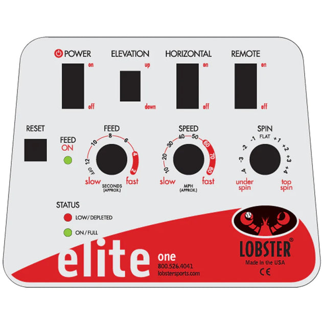 EL01 Lobster Elite One Battery Ball Machine