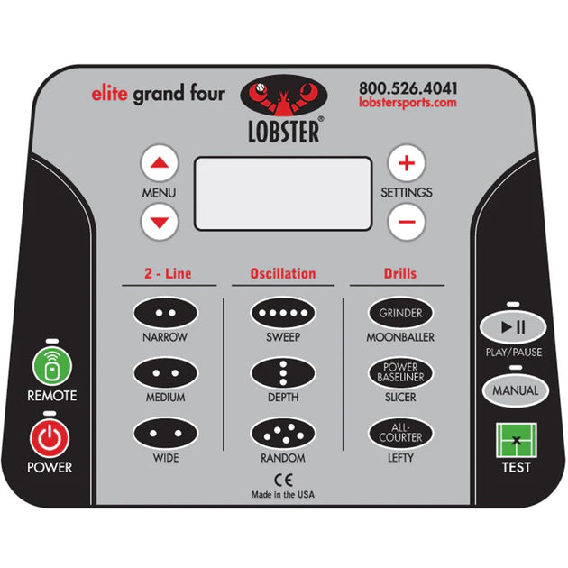 EL04 Lobster Elite Grand Four Ball Machine