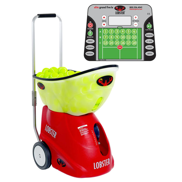 EL05LE Lobster Elite Grand Five LE Tennis Ball Machine