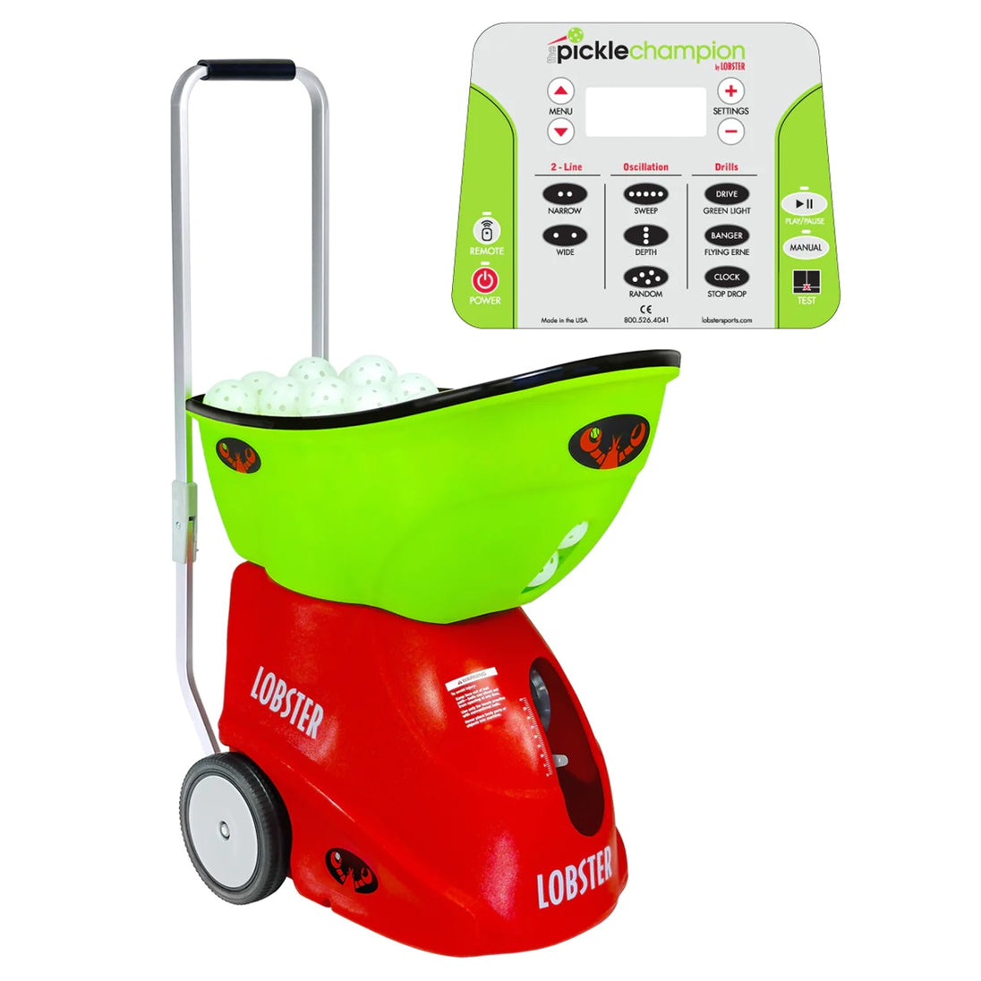 ELOP3 The Pickle Champion - Portable Pickleball Machine by Lobster Closed