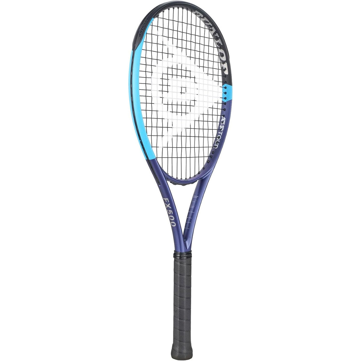 [美品]DUNLOP FX500 Dunlop FX500 Power Tennis Racquet (Blue/Purple)