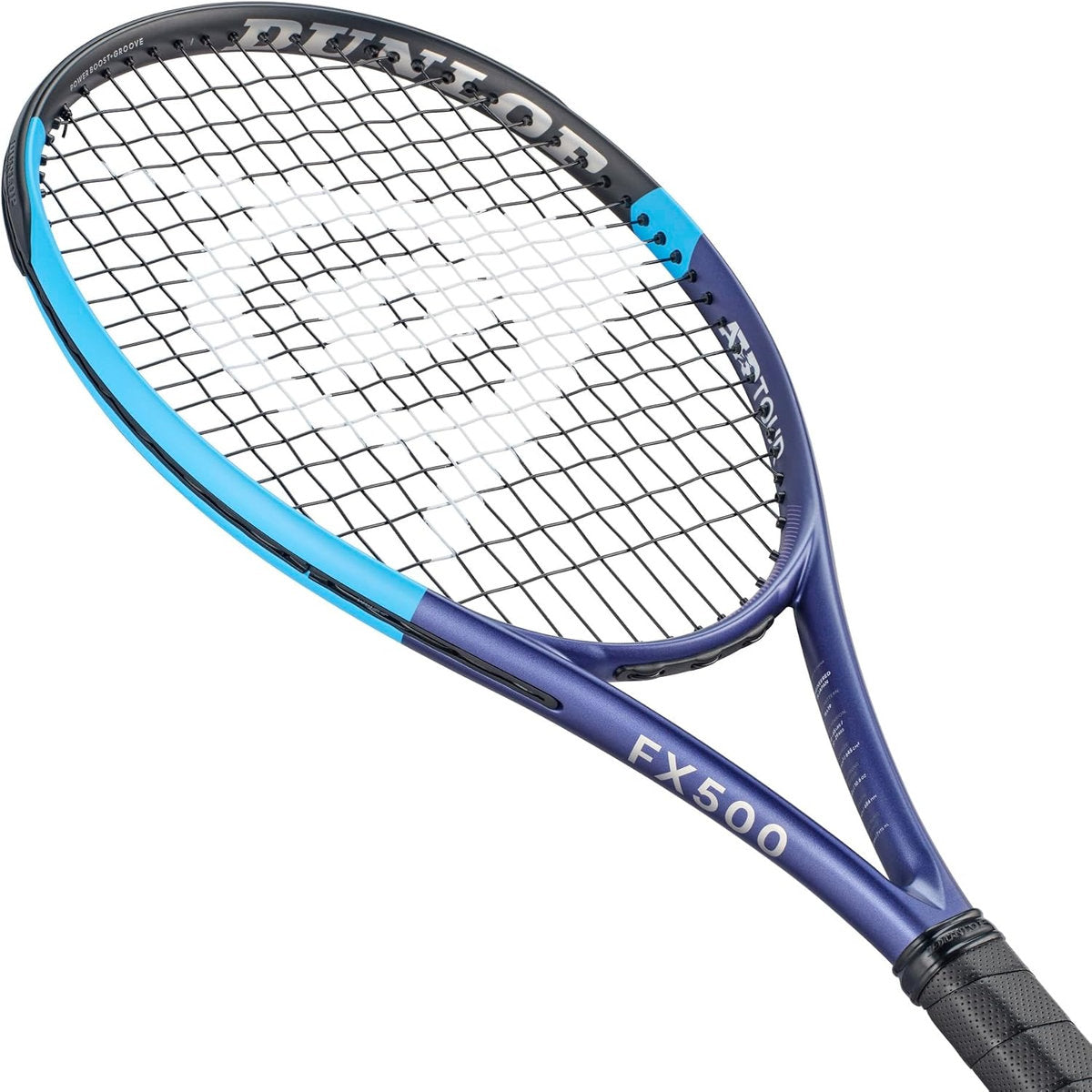 Dunlop FX500 Power Tennis Racquet (Blue/Purple)