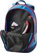 FedererJr-WR8023802001U Wilson Roger Federer Junior Tennis Racquet + Backpack (Blue/Orange)