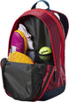 FedererJr-WR8023803001U Wilson Roger Federer Junior Tennis Racquet + Backpack (Red/Infrared)