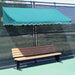 FC-10 SunTrends 10 ft Fence Cabana Shady Court Tennis Court Canopy