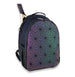 GOBPMIX NiceAces Women's GEO Lightweight Tennis Backpack (Iridescent)