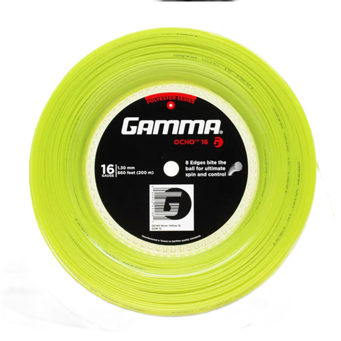 Gamma OCHO 16g Tennis String (Reel)