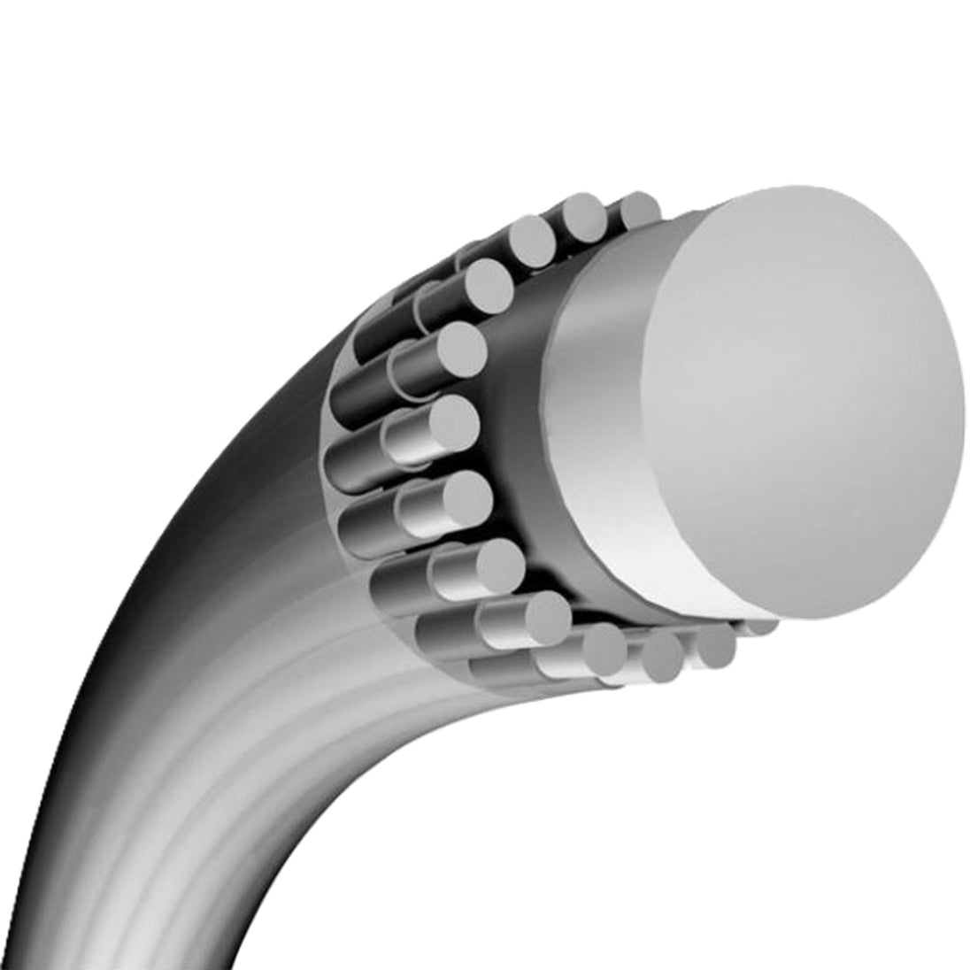 GSG7-White Gamma Synthetic Gut 17g Tennis String (Set)