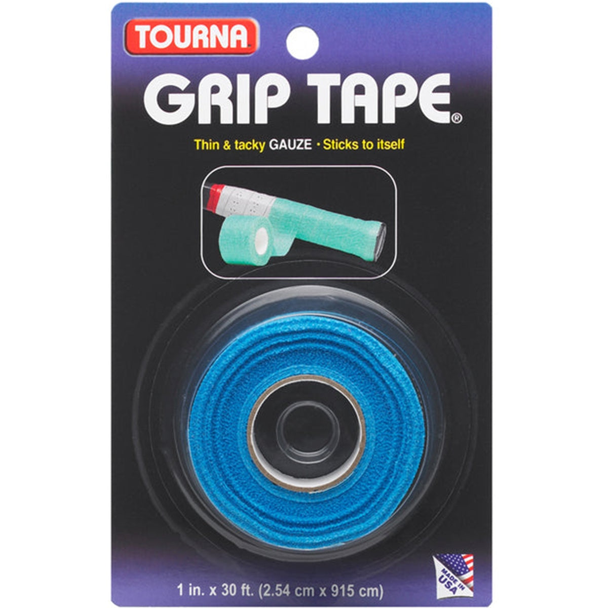 Tourna Gauze Grip Tape - Blue