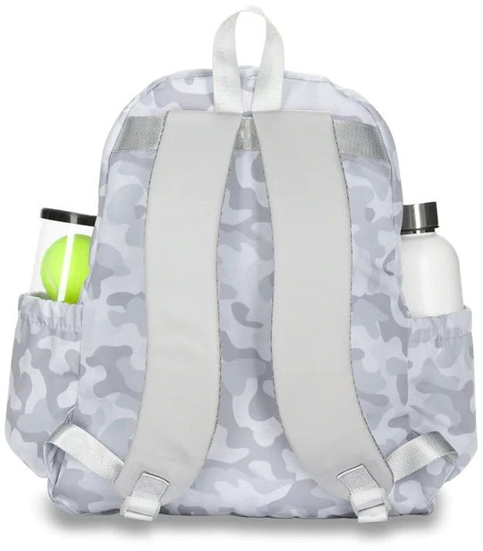 GTBP197 Ame & Lulu Game On Tennis Backpack (Grey Camo)