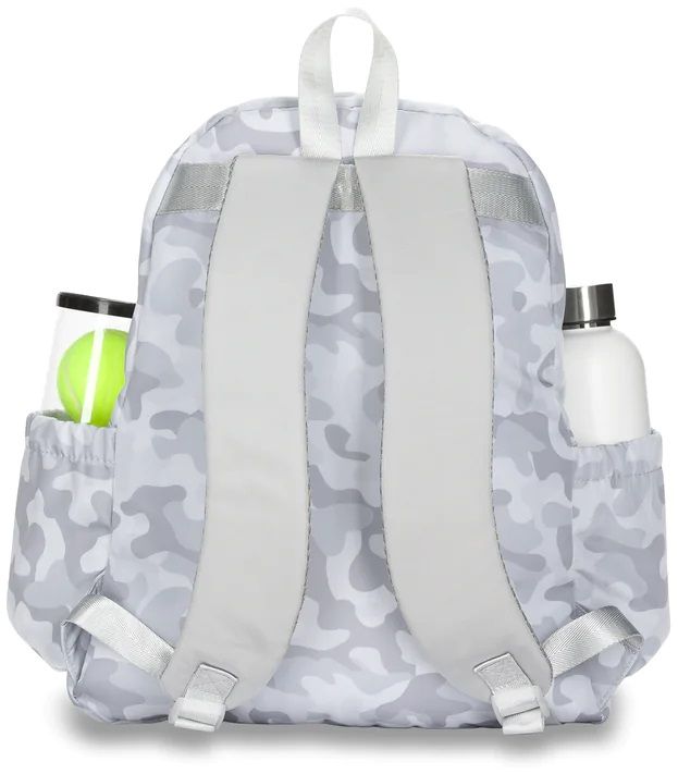 GTBP197 Ame & Lulu Game On Tennis Backpack (Grey Camo)