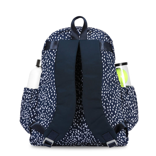 Ame & Lulu Game On Tennis Backpack (Navy Antelope) back