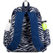 GTBP265 Ame & Lulu Game On Tennis Backpack (Navy Tiger Stripe) - Back