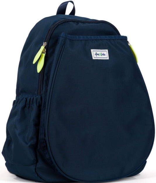 GTBP290 Ame & Lulu Game On Tennis Backpack (Navy/Lime)