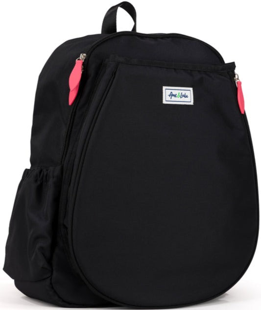 GTBP291 Ame & Lulu Game On Tennis Backpack (Black/Coral)