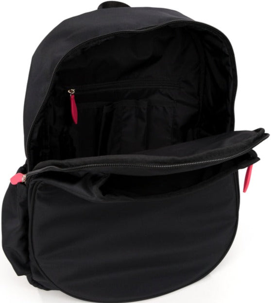 GTBP291 Ame & Lulu Game On Tennis Backpack (Black/Coral)