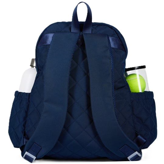 GTBP324 Ame & Lulu Game On Tennis Backpack (Navy/White)