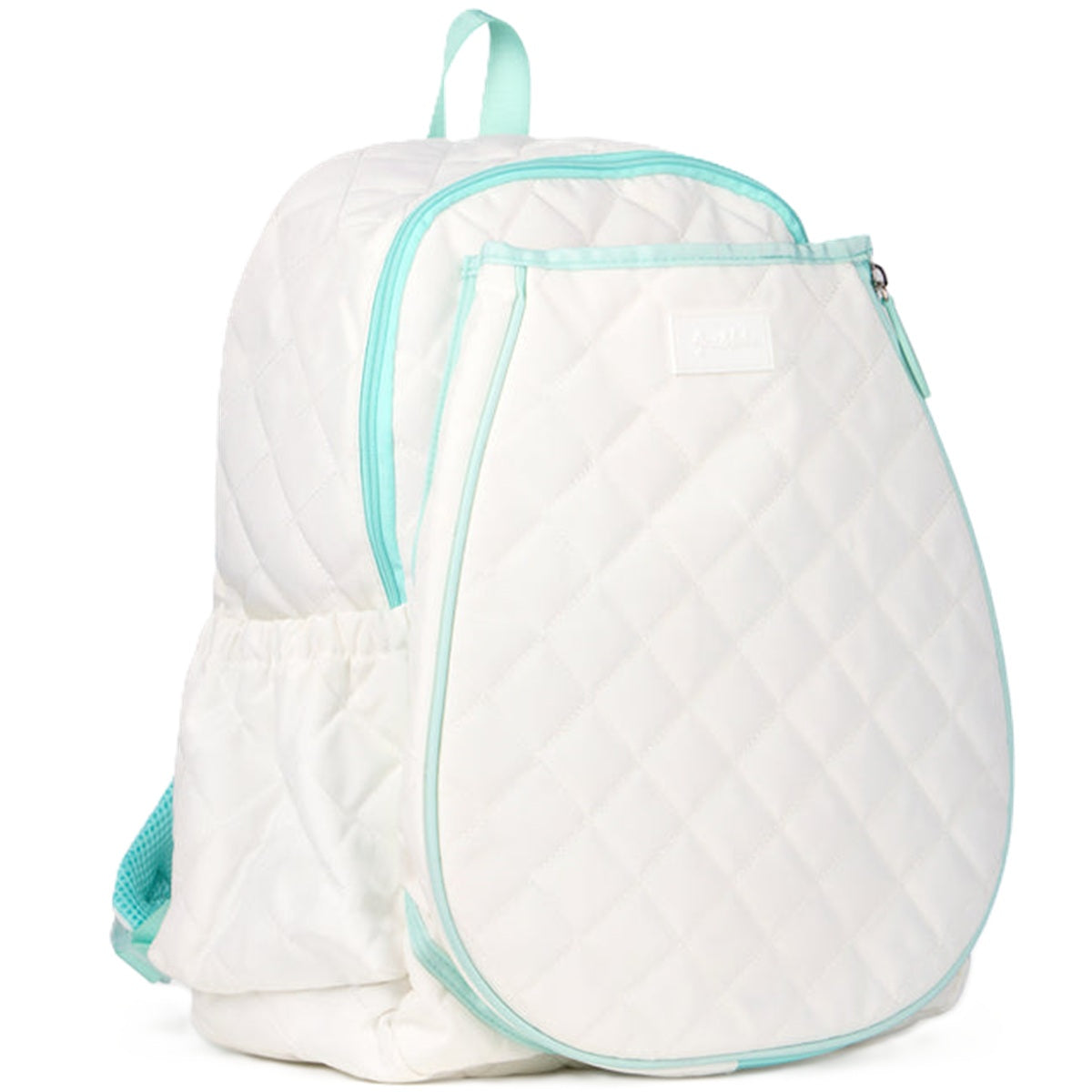 GTBP338 Ame & Lulu Game On Tennis Backpack (White/Light Blue)