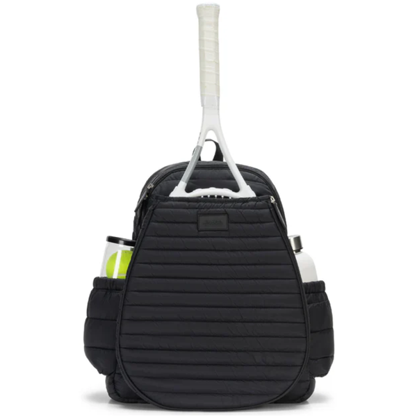GTBP385_Ame_Lulu_Game_On_Tennis_Backpack_Light_Black_Puffer
