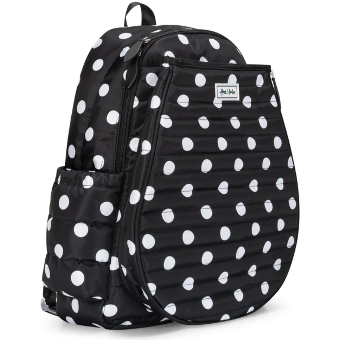 GTBP437_Ame_&_Lulu_Game_On_Tennis_Backpack_Polka_Dot_Puffer_