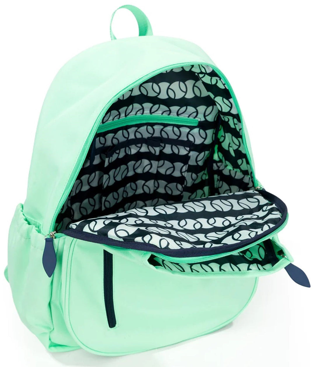 GTIME171 Ame & Lulu Game Time Tennis Backpack (Mint/Navy)