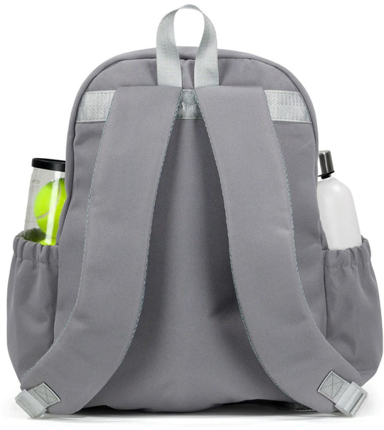 GTIME197 Ame & Lulu Game Time Tennis Backpack (Grey)