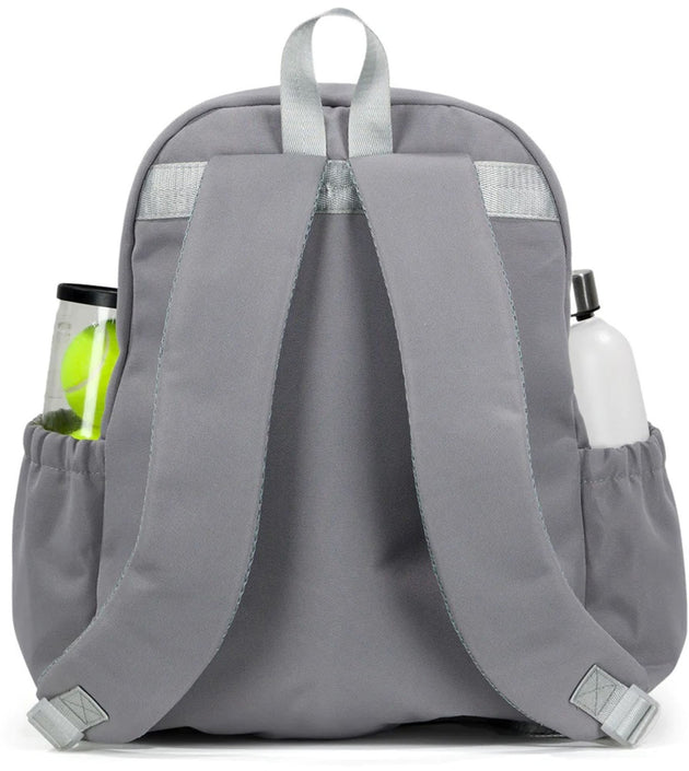 GTIME197 Ame & Lulu Game Time Tennis Backpack (Grey)