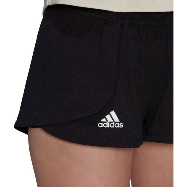 GV1522 adidas Women's T Match Tennis Shorts (Black/White)