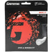 Gamma MOTO 17g Black Tennis String (Set)