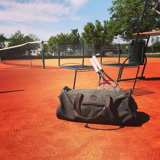H-TDUFGRN Hildebrand Tennis Duffel Bag (Green)