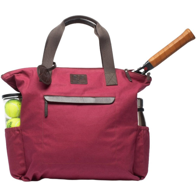  H-TTBBUR Hildebrand Tennis Tote Bag (Burgundy)