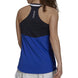 H33700 Adidas Women's Club Tennis Tank Top (Bold Blue/Legend Ink/White)