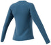 HA4065 Adidas Women's FreeLift Long Sleeve Tennis Tee (Blue)