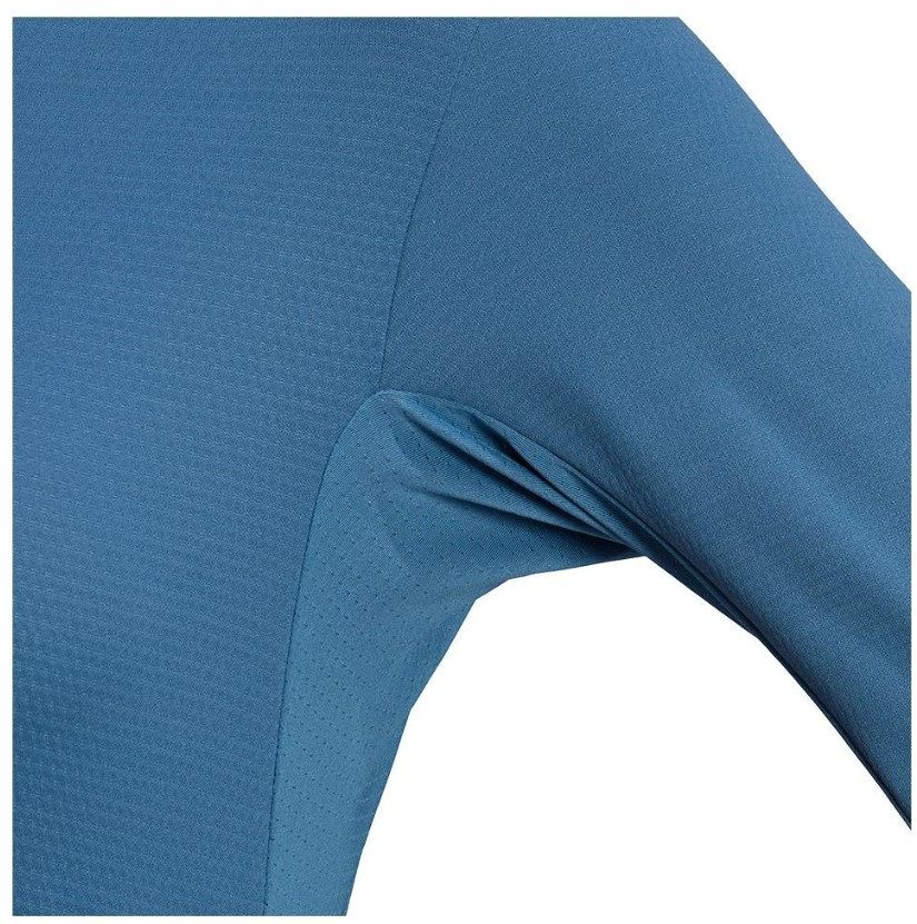 HA4065 Adidas Women's FreeLift Long Sleeve Tennis Tee (Blue)
