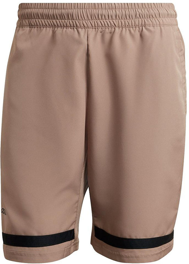 HB8027 Adidas Men's Club Tennis Shorts 9 Inch (Brown)